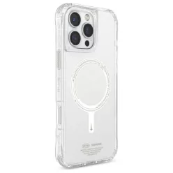  Skinarma Saido iPhone 16 Pro 6.3" mágnesesen tölthető zöld (sötétben világító) tok