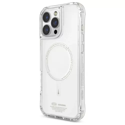 Skinarma Saido iPhone 16 Pro 6.3" mágnesesen tölthető zöld (sötétben világító) tok