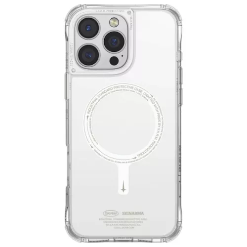 Skinarma Saido iPhone 16 Pro 6.3" mágnesesen tölthető zöld (sötétben világító) tok