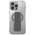 Skinarma Axon iPhone 16 Pro 6.3" Mágneses Töltés + Állvány tok titán