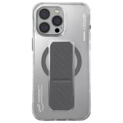   Skinarma Axon iPhone 16 Pro 6.3" Mágneses Töltés + Állvány tok titán
