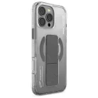Skinarma Axon iPhone 16 Pro 6.3" Mágneses Töltés + Állvány tok titán