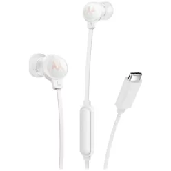 Motorola fehér Earbuds 3C-S USB-C fülhallgató