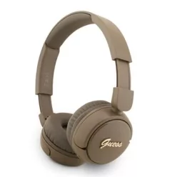   Guess Script Metal Logo vezeték nélküli fejhallgató Barna
