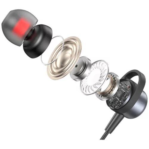 USAMS EP-48 stereo fülhallgató USB-C, szín: szürke