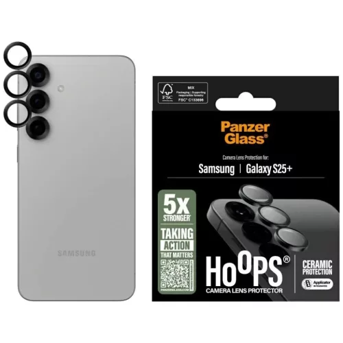 PanzerGlass Hoops objektívlencse védő Samsung Galaxy S25+ üvegfólia