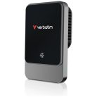 Vezeték nélküli töltős autós telefontartó Verbatim n Drive 15W RGB CND-03 fekete ezüst