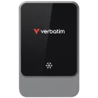 Vezeték nélküli töltős autós telefontartó Verbatim n Drive 15W RGB CND-03 fekete ezüst