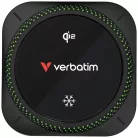 Verbatim n Drive Qi2 15W RGB CND-01 fekete autós telefontartó vezeték nélküli töltéssel