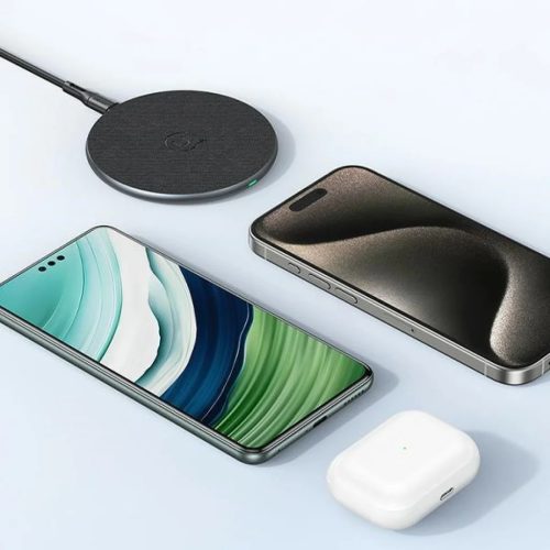 Fekete USAMS Induktív Töltő US-CD223 15W