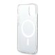 iPhone 14 Guess BUGUHMP14SHMEACSK Marble MagSafe kompatibilis hátlap + vezeték nélküli töltő fekete