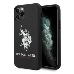   U.S. POLO ASSN. Silicone Collection USHCN65SLHRBK tok iPhone 11 Pro Max fekete