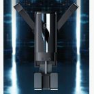 USAMS Gravitációs autós telefontartó szellőzőrácshoz fekete (US-ZJ058)