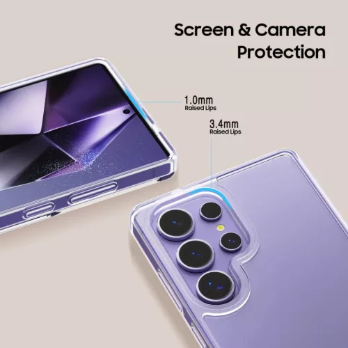 Tech-protect Flexair Hybrid Galaxy S25 Ultra átlátszó Tok