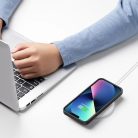 iPhone 14 Plus Ugreen Silky Silicone Protective tok fekete