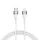 Wozinsky WSTCL1 Lightning / USB-C PD 27W kábel 1 m - fehér