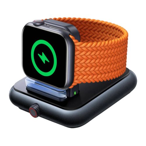 Joyroom JR-WQW03 mágneses töltő Apple Watch-hoz (Fekete),