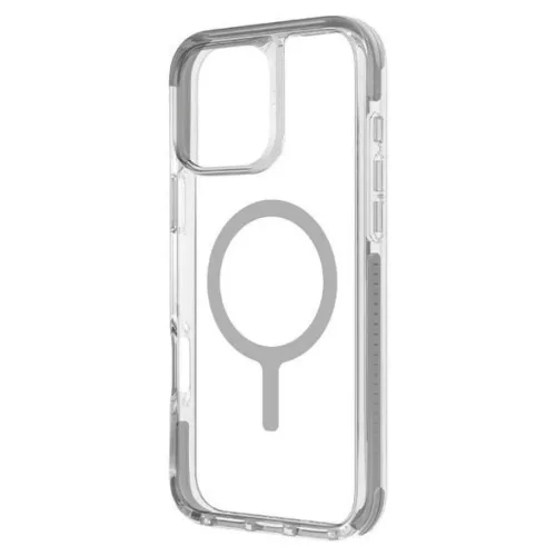 Uniq Combat iPhone 16 Pro 6.3" Magclick Charging tok szürke/kőszürke