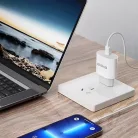 Dudao A14EUC PD 20W USB-C Fali Töltő Kábellel - Fehér