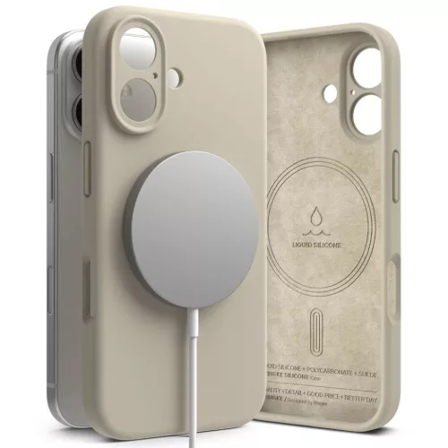 Ringke Szilikon Mágneses Magsafe Iphone 16 Stone Tok