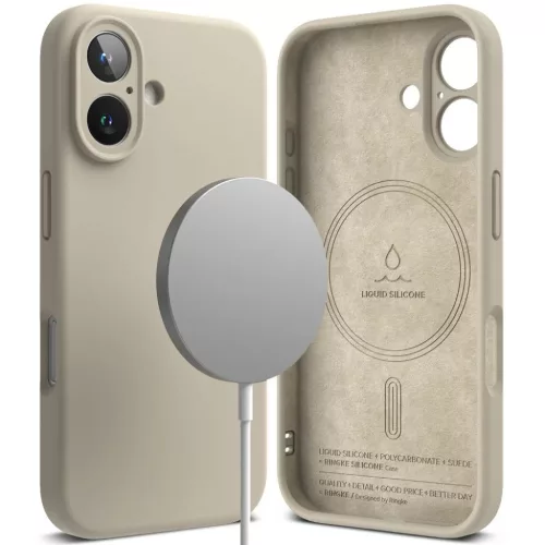 Ringke Szilikon Mágneses Magsafe Iphone 16 Stone Tok