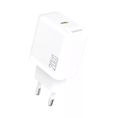 Dudao A26 PD20W GaN USB-C töltő - Fehér