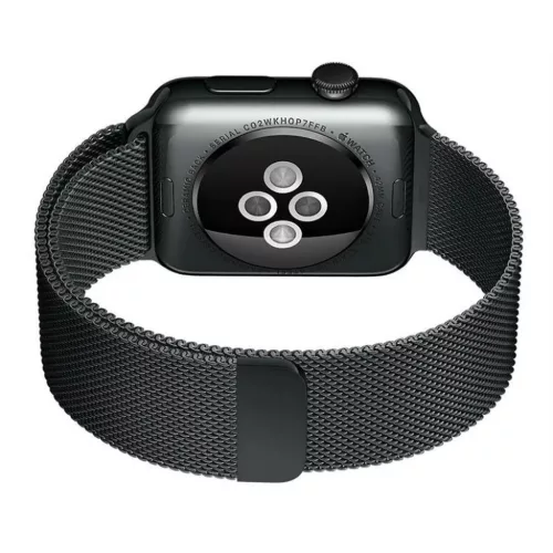 Apple Watch 7/8 45mm rozsdamentes acél mágneses óraszíj arany