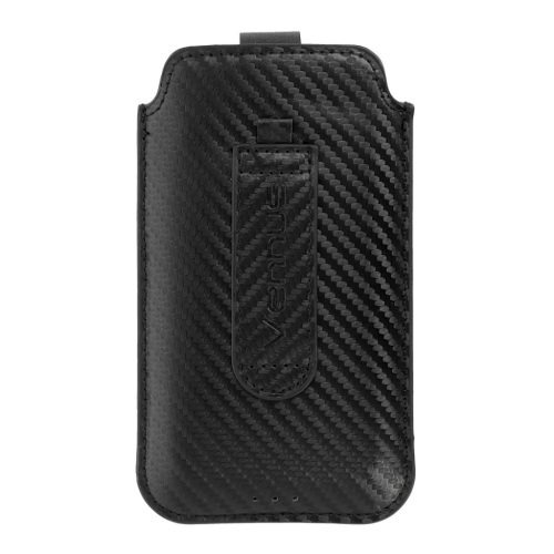 Vennus carbon belebújtatós telefontok Iphone Xs Max/11 Pro Max/huawei P40 Pro/p40 Lite/y6p/sam A31/a51/m21/s10 Plus fekete - Size 17