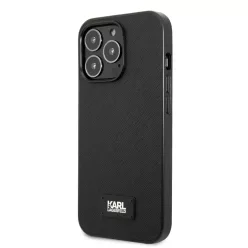   iPhone 13 Pro Max Karl Lagerfeld Saffiano tok fekete (KLHCP13XSFMP2K)