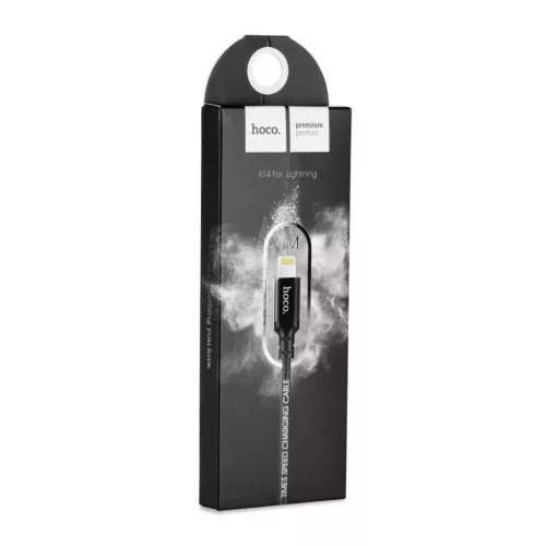 Hoco X14 USB - Lightning kábel 1m fekete