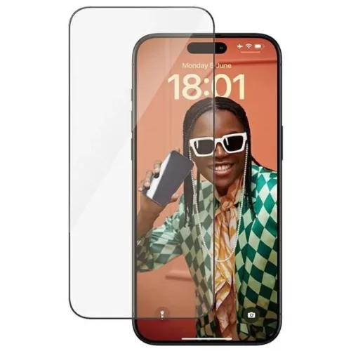 PanzerGlass Ultra-Széles Illeszkedés Edzett Üvegfólia iPhone 15 Pro Max-hoz