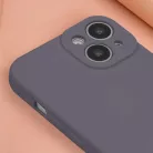 Szilikon tok iPhone 16 Pro 6,3" sötétszürke