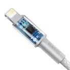 Baseus USB Type-C - Lightning kábel PD 20W 2m fehér (CATLGD-A02)