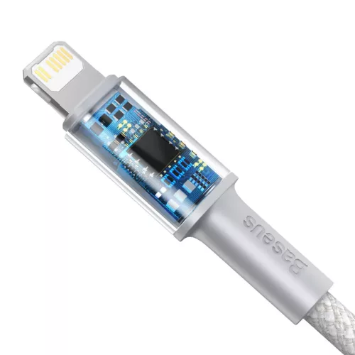 Baseus USB Type-C - Lightning kábel PD 20W 2m fehér (CATLGD-A02)