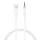 XO kábel audio NB-R279B USB-C - jack 3,5mm 1,0m fehér,