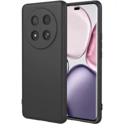 Honor Magic 7 Lite fekete Szilikon tok