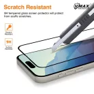 iPhone 16e/17e Vmax edzett üveg 9D üvegfólia