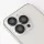 iPhone 17 Air Fekete keret Objektívlencse készlet, üvegfólia