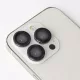 iPhone 17 Air Fekete keret Objektívlencse készlet, üvegfólia