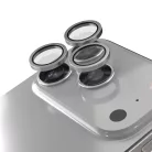 iPhone 17 Pro / 17 Pro Max Etteri kamera lencsevédő üvegfólia szürke