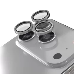   iPhone 17 Pro / 17 Pro Max Etteri kamera lencsevédő üvegfólia szürke