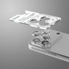 iPhone 17 Pro / 17 Pro Max Etteri kamera lencsevédő üvegfólia szürke