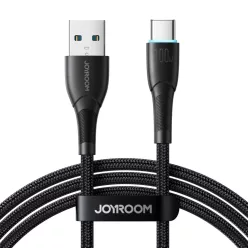   Joyroom Starry sorozat SA32-AC6 100W USB-A / USB-C kábel 1m - fekete
