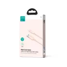 Joyroom Multi-Color Series SA34-AL3 USB-A / Lightning 3A kábel 1m - rózsaszín,