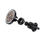 JELLICO autós telefontartó vezeték nélküli töltéssel Magsafe W14 15W fekete