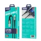 JELLICO kábel B10 Lightning 3.1A 1M Fekete