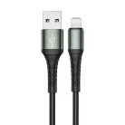 JELLICO kábel B10 Lightning 3.1A 1M Fekete