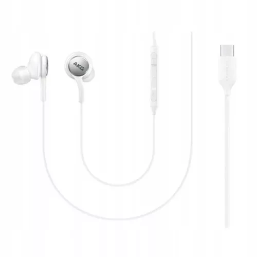 Eredeti vezetékes fülhallgatók Samsung AKG IC100BW GP-TOU021CSKWW USB-C Fehér (bulk EU)