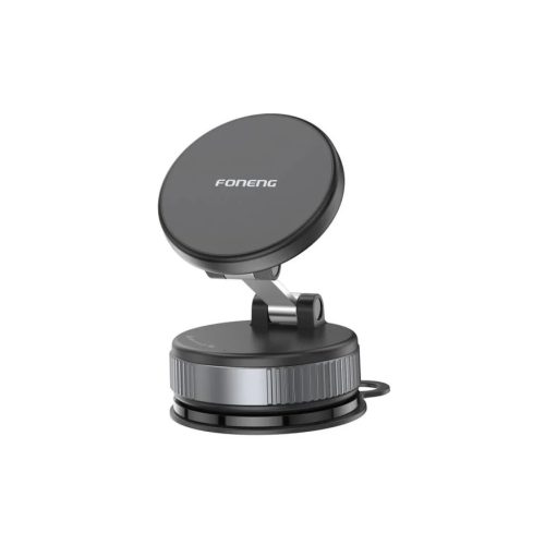FONENG CP129 mágneses autós telefontartó Fekete Magsafe