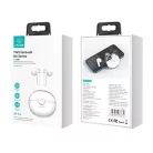 USAMS TWS BU Bluetooth 5.1 vezeték nélküli fülhallgató rózsaszín